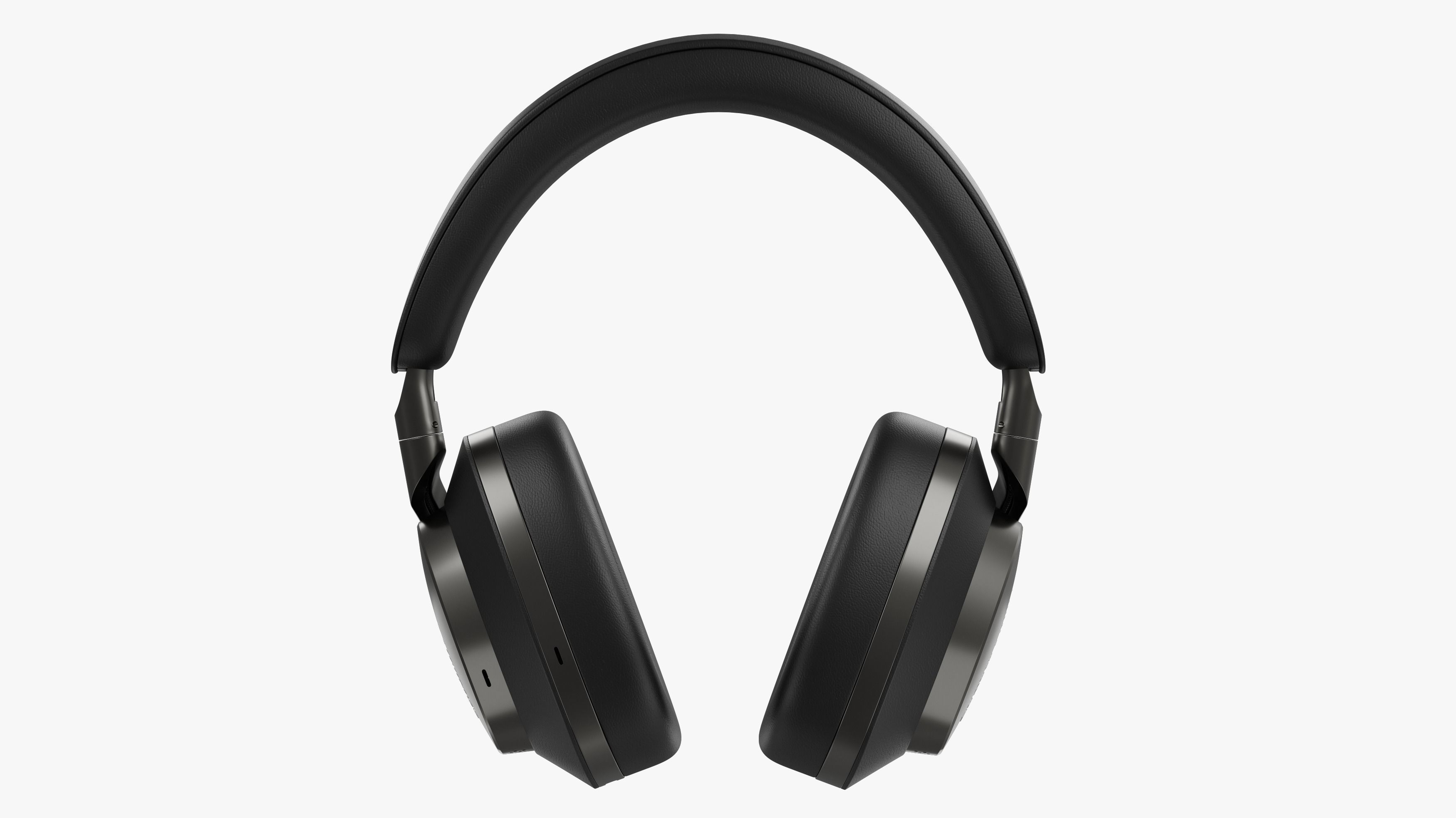 Headphone Bower and Wilkins Px8 Black Leather 3D model_5