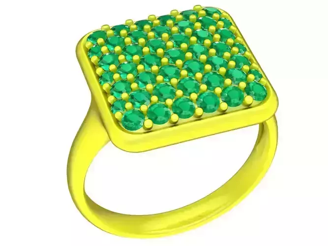 korean luxury diamond women ring 4542