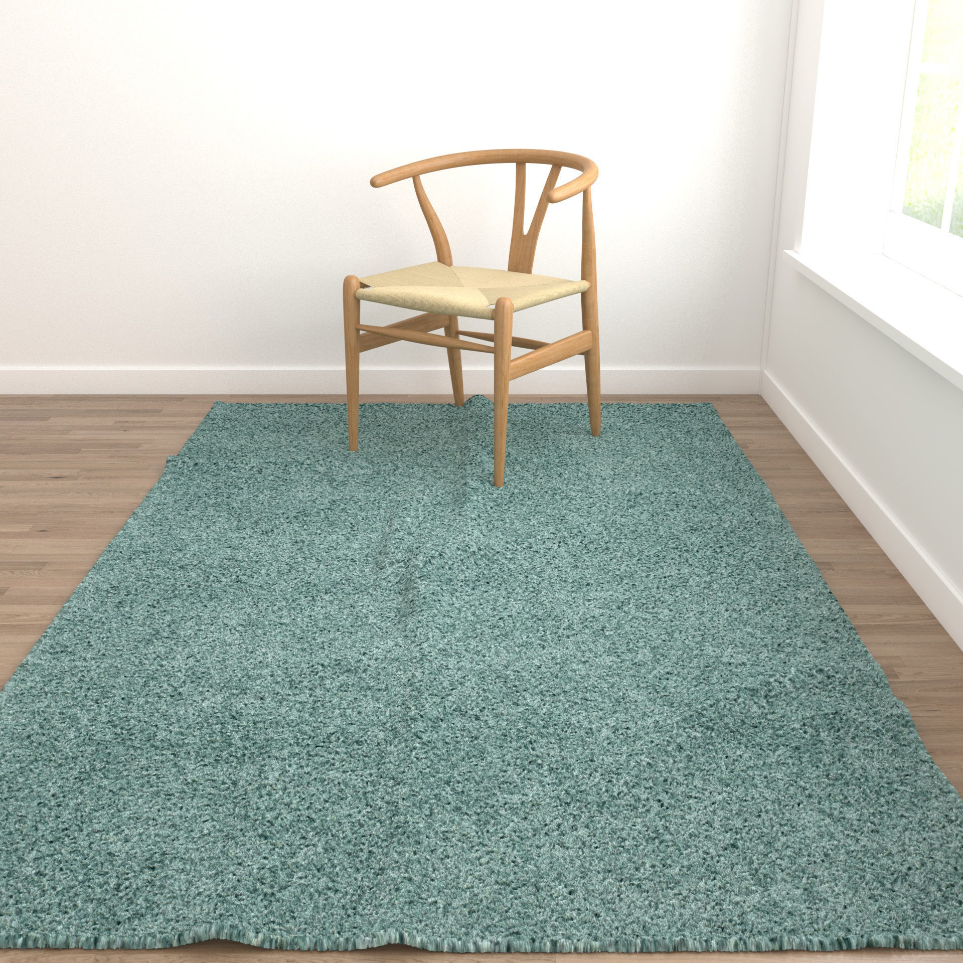 Rugs No 827 Low-poly 3D model_3