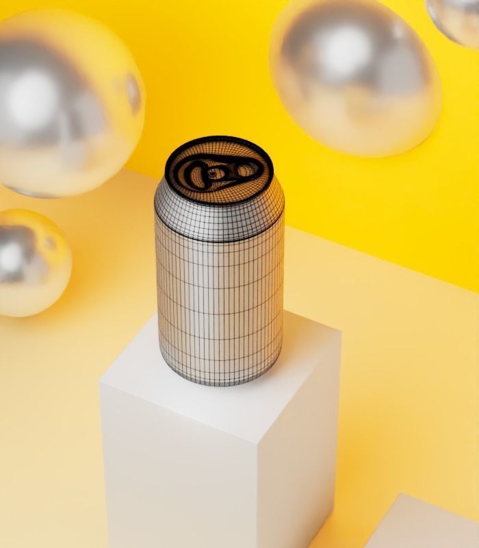 CAN 3D MODEL of soda 3D model_4
