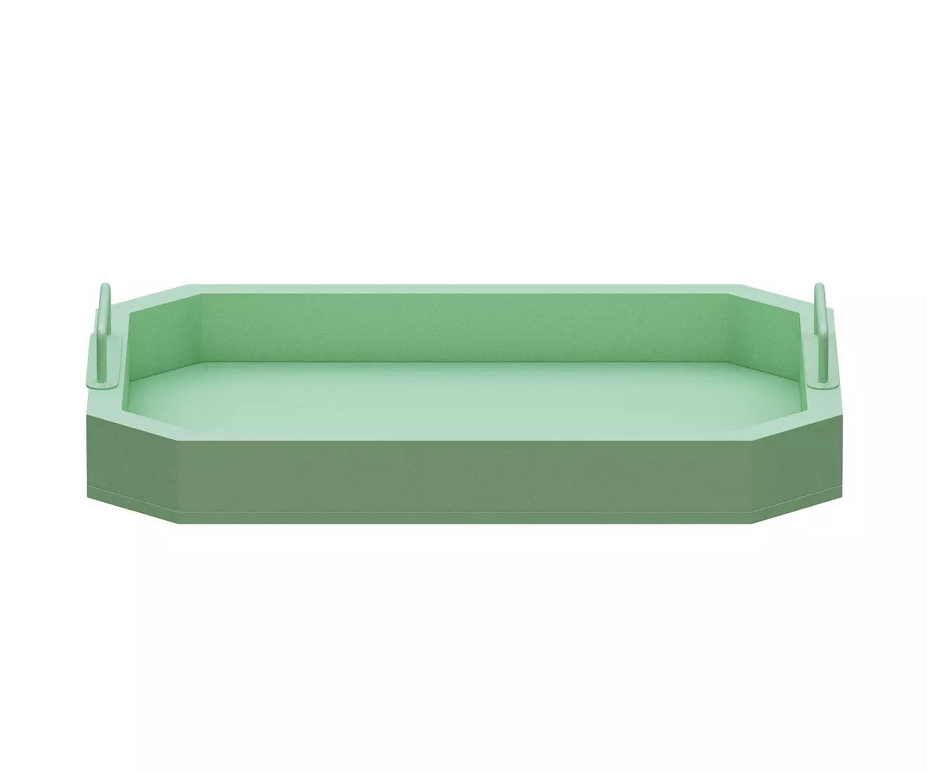 Plate Low-poly 3D model