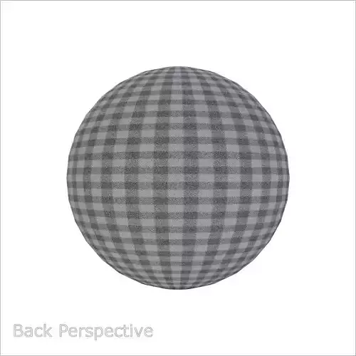 Black and White Flannel Tartan Fabric Texture 4K Seamless PBR Texture