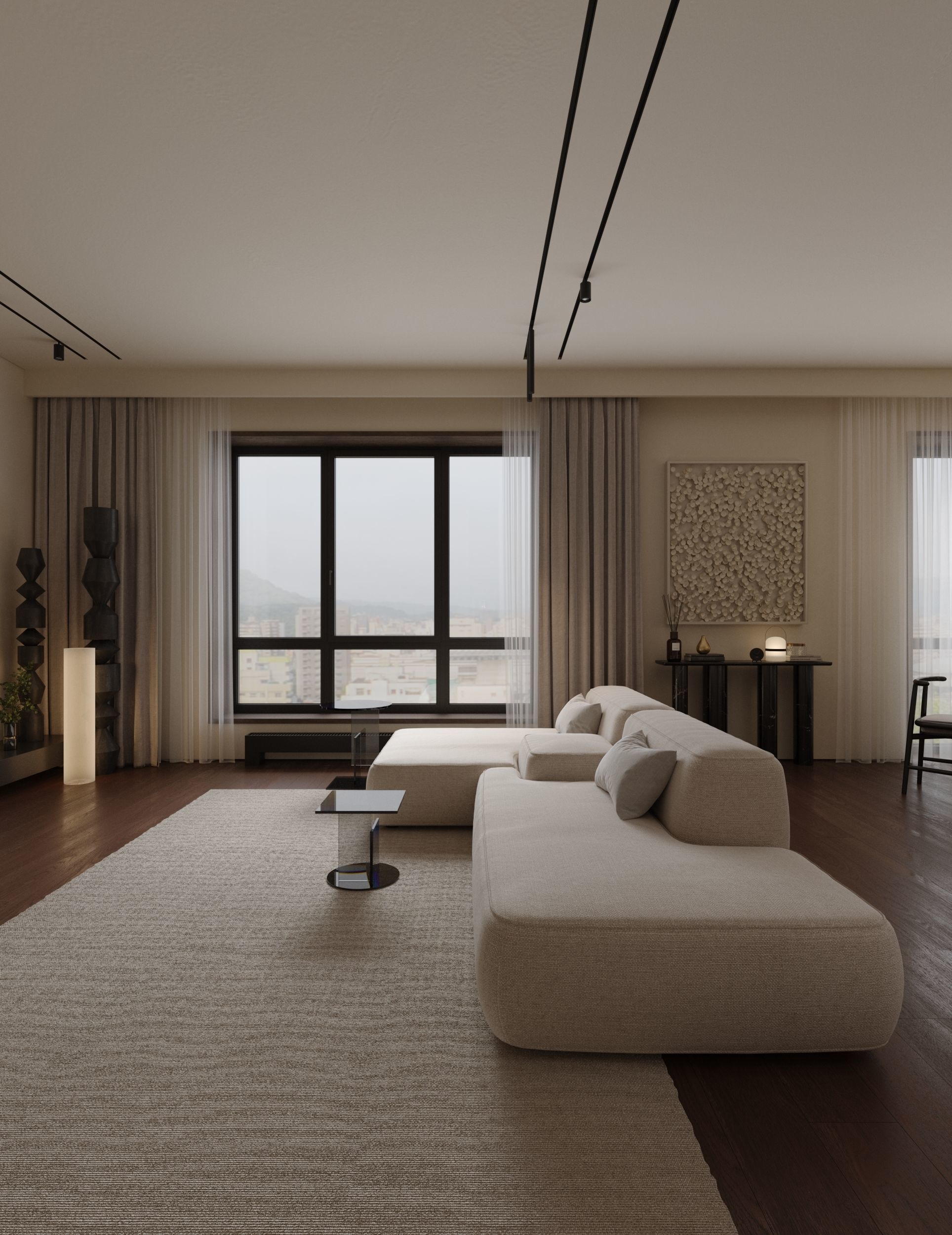 Living room 3D model_1