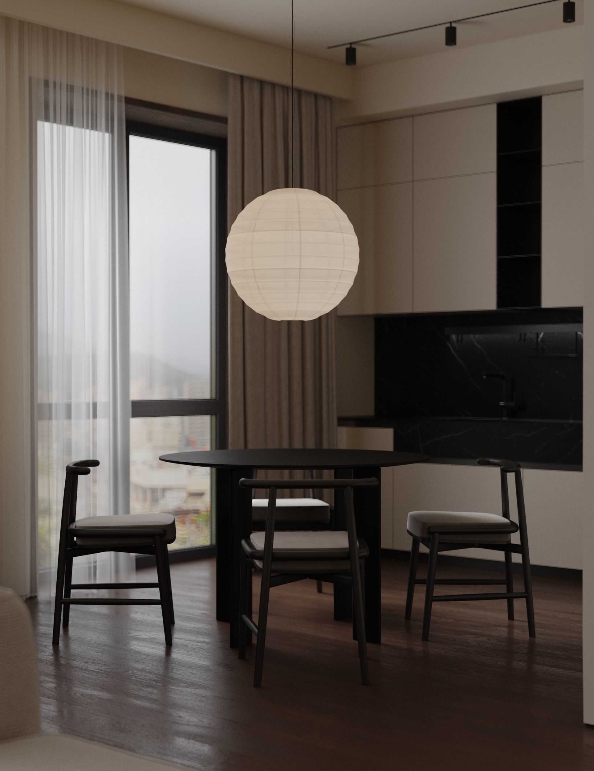 Living room 3D model_4