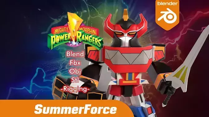 Megazord SD - Power Ranger