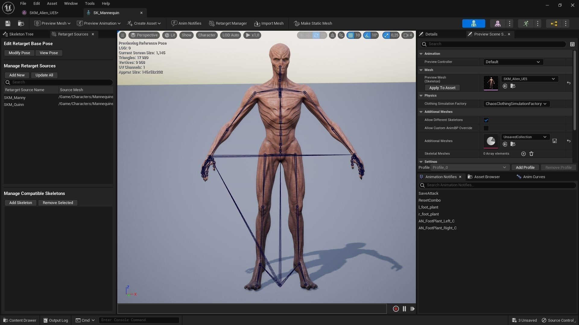 Alien Visitor Low-poly 3D model_10