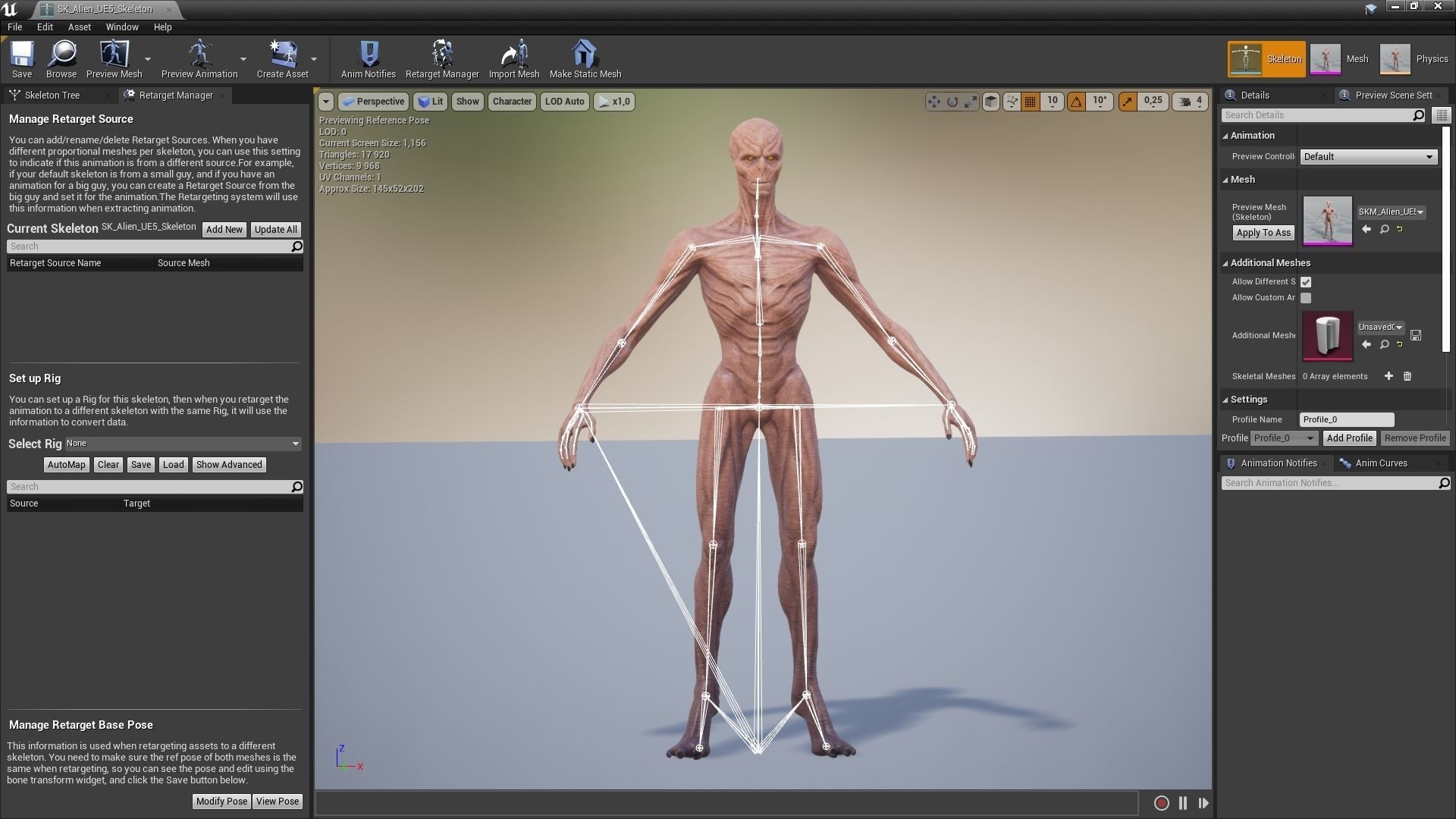 Alien Visitor Low-poly 3D model_21