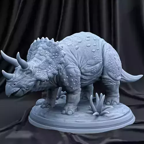 TRICERATOPS 3D print model
