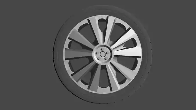 Rim and Tire for Sport Car