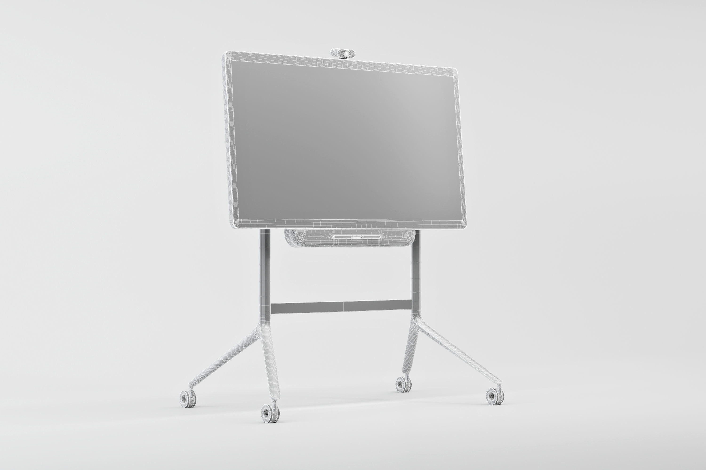 Google Meet Series One Board 65 by Avocor - All in One Smart TV 3D model_10