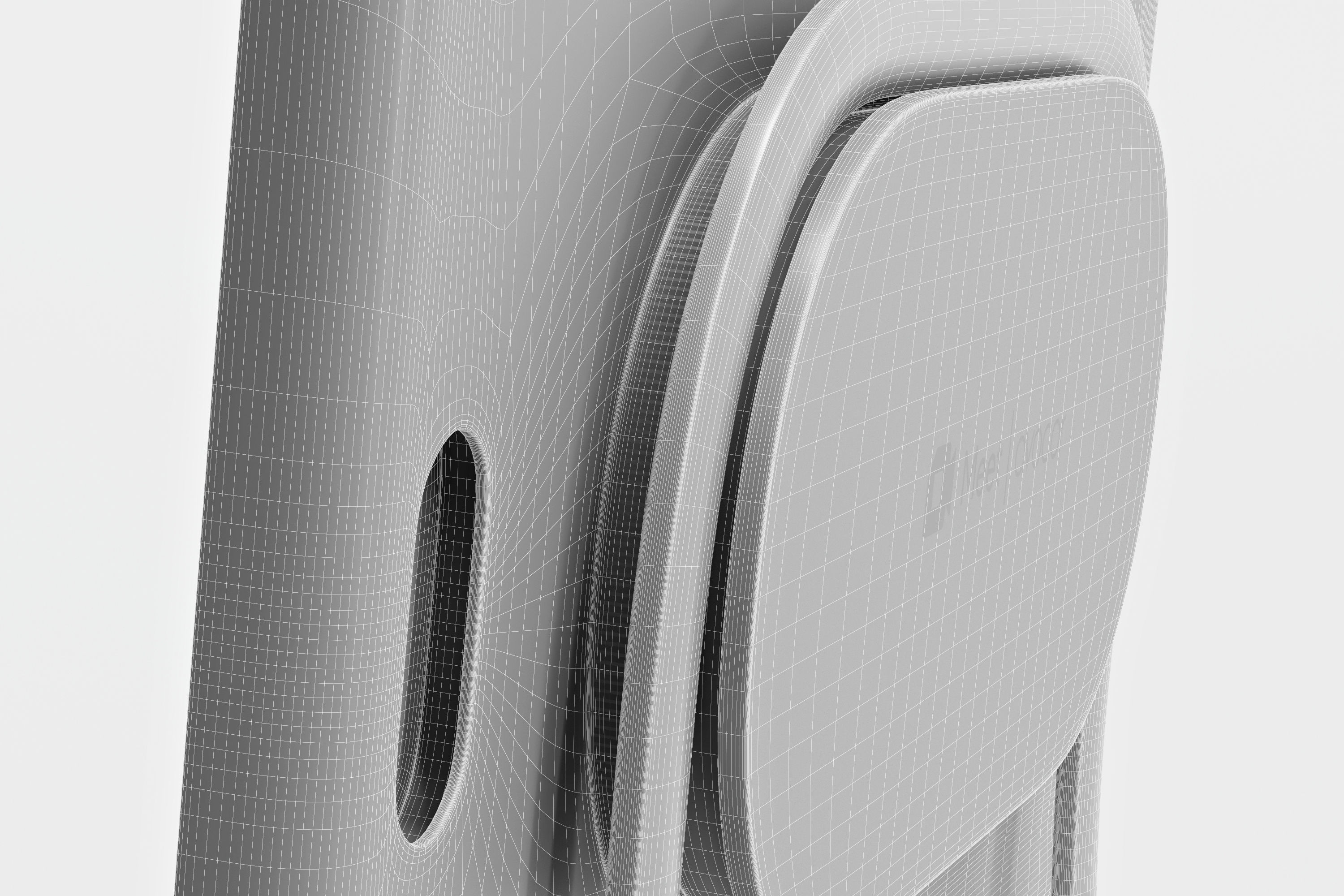 Google Meet Series One Board 65 by Avocor - All in One Smart TV 3D model_11