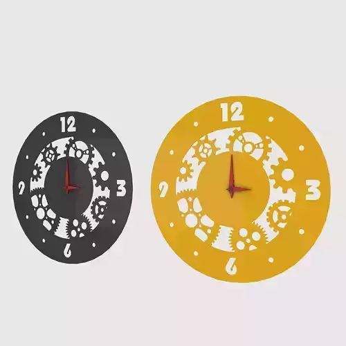 Industrial style watch-clock