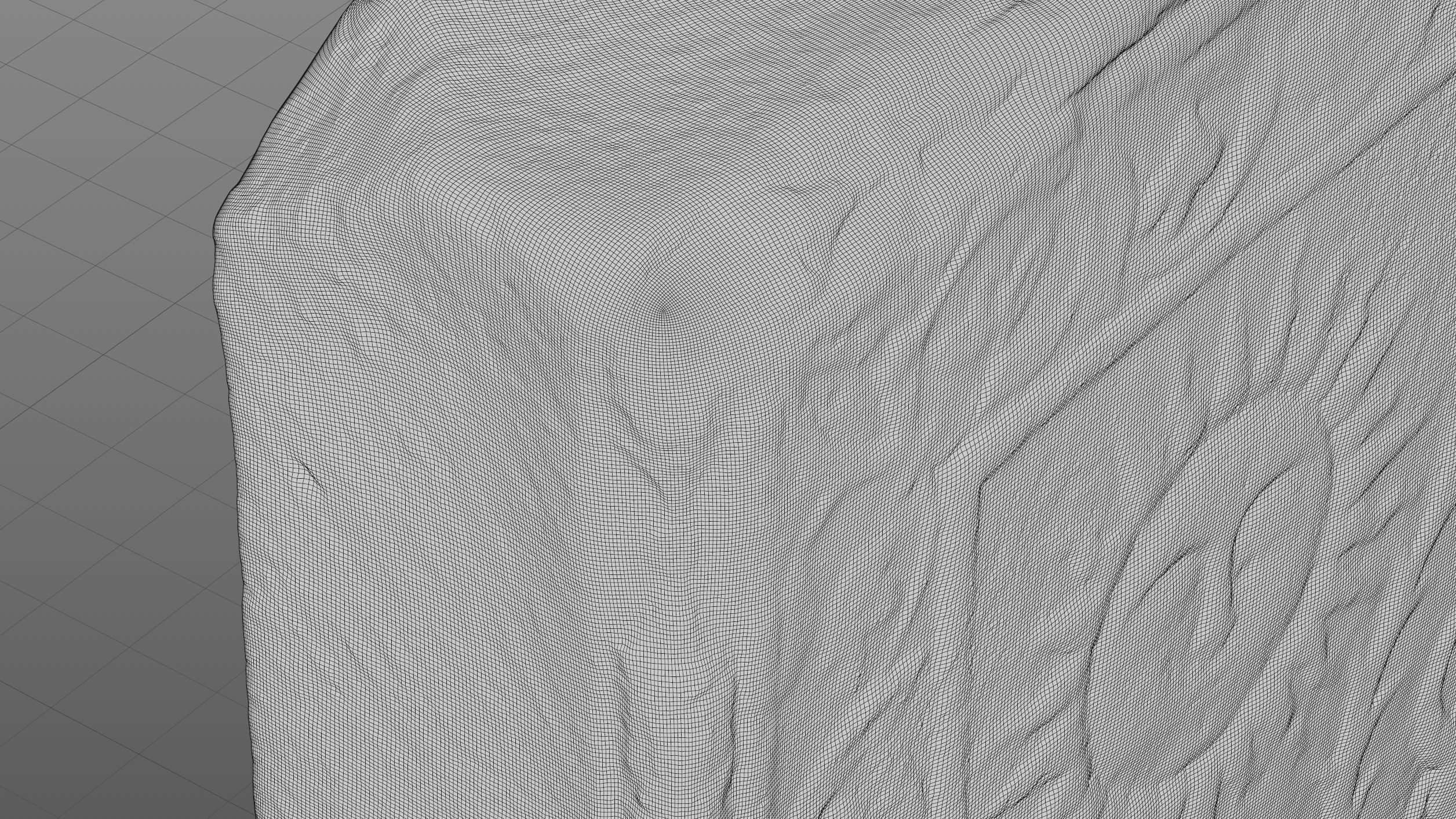 Ancient Medieval Writing Relief 3D model_6