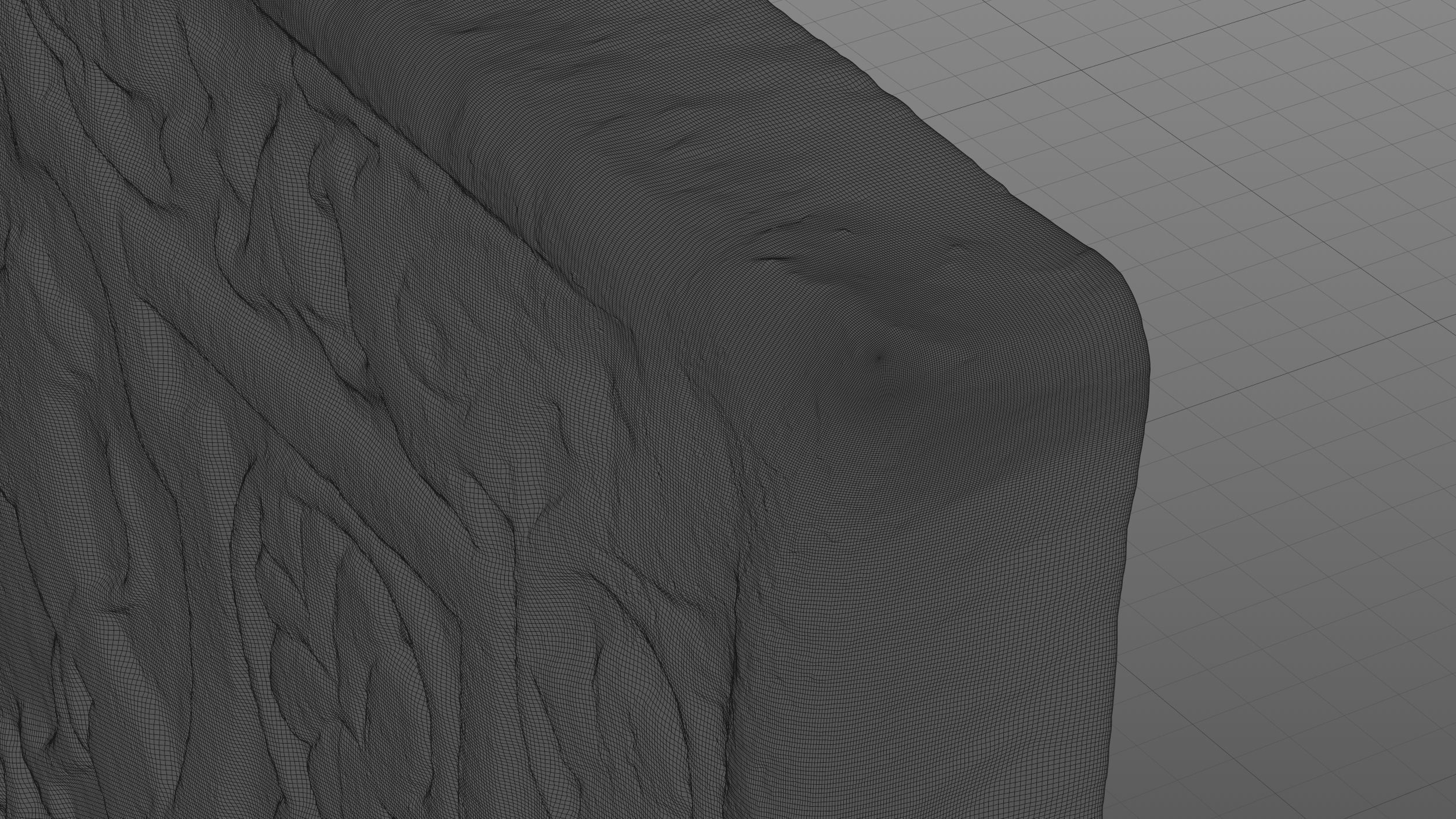 Ancient Medieval Writing Relief 3D model_6