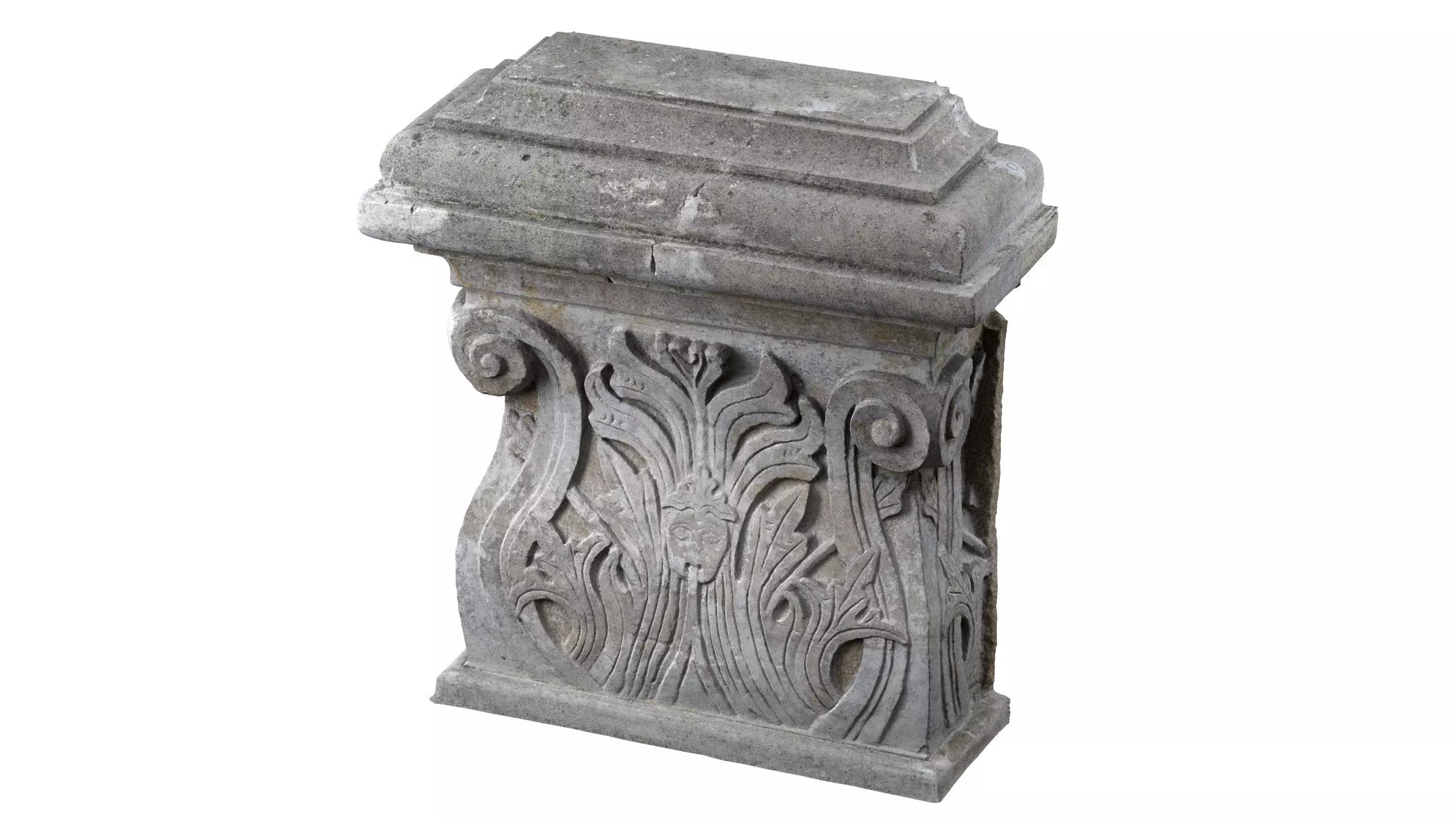 Medieval Relief  3D model_0