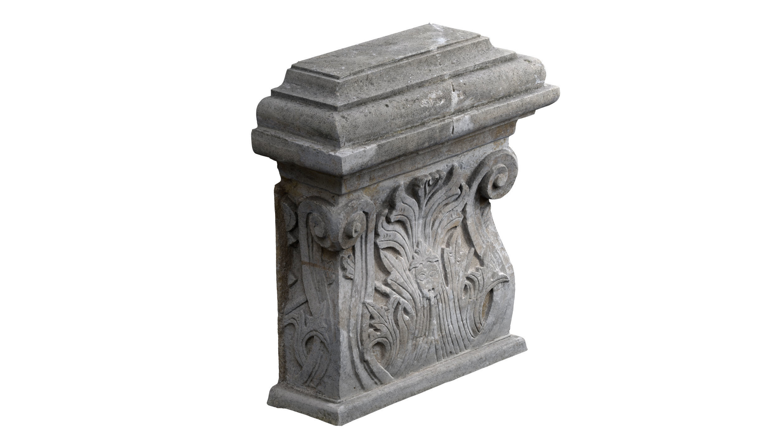 Medieval Relief  3D model_4