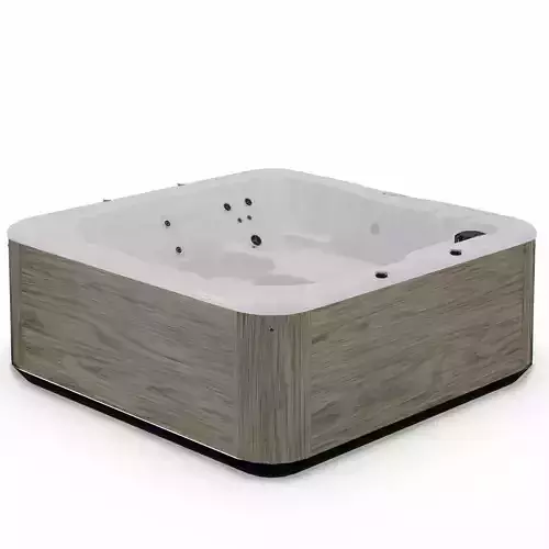 3D model of Hot Tub Jacuzzi Nordic Spas Encore MS Low-poly 3D model