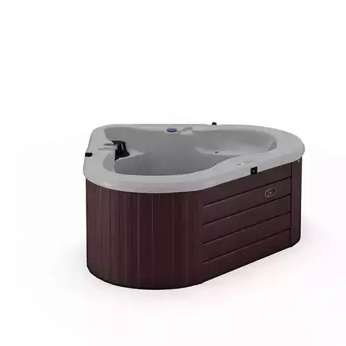 3D model of Hot Tub Jacuzzi Nordic Spas DAmour SE Low-poly 3D model