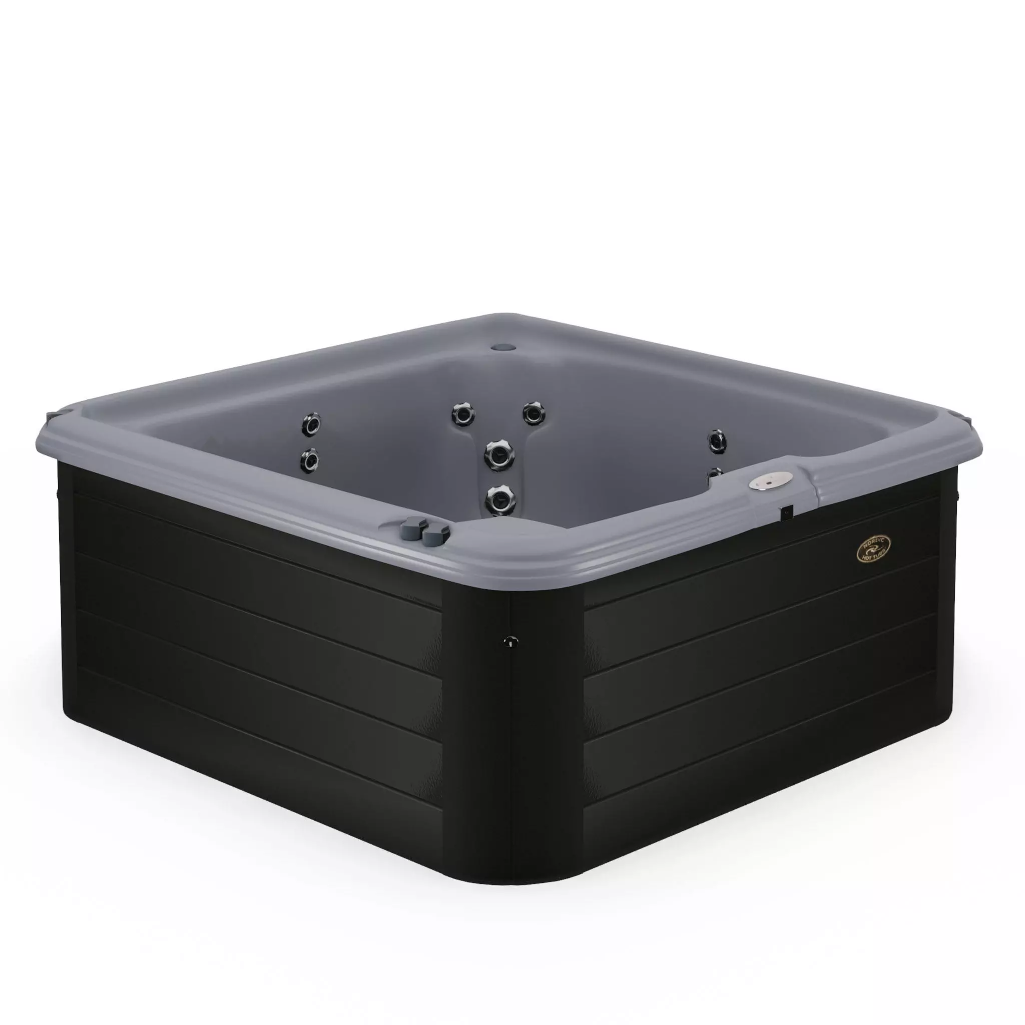 3D model of Hot Tub Jacuzzi Nordic Spas Escape SE Low-poly 3D model_0