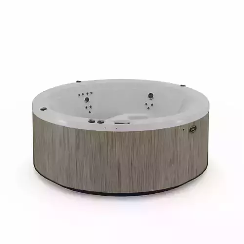 3D model of Hot Tub Jacuzzi Nordic Spas Warrior XL Low-poly 3D model