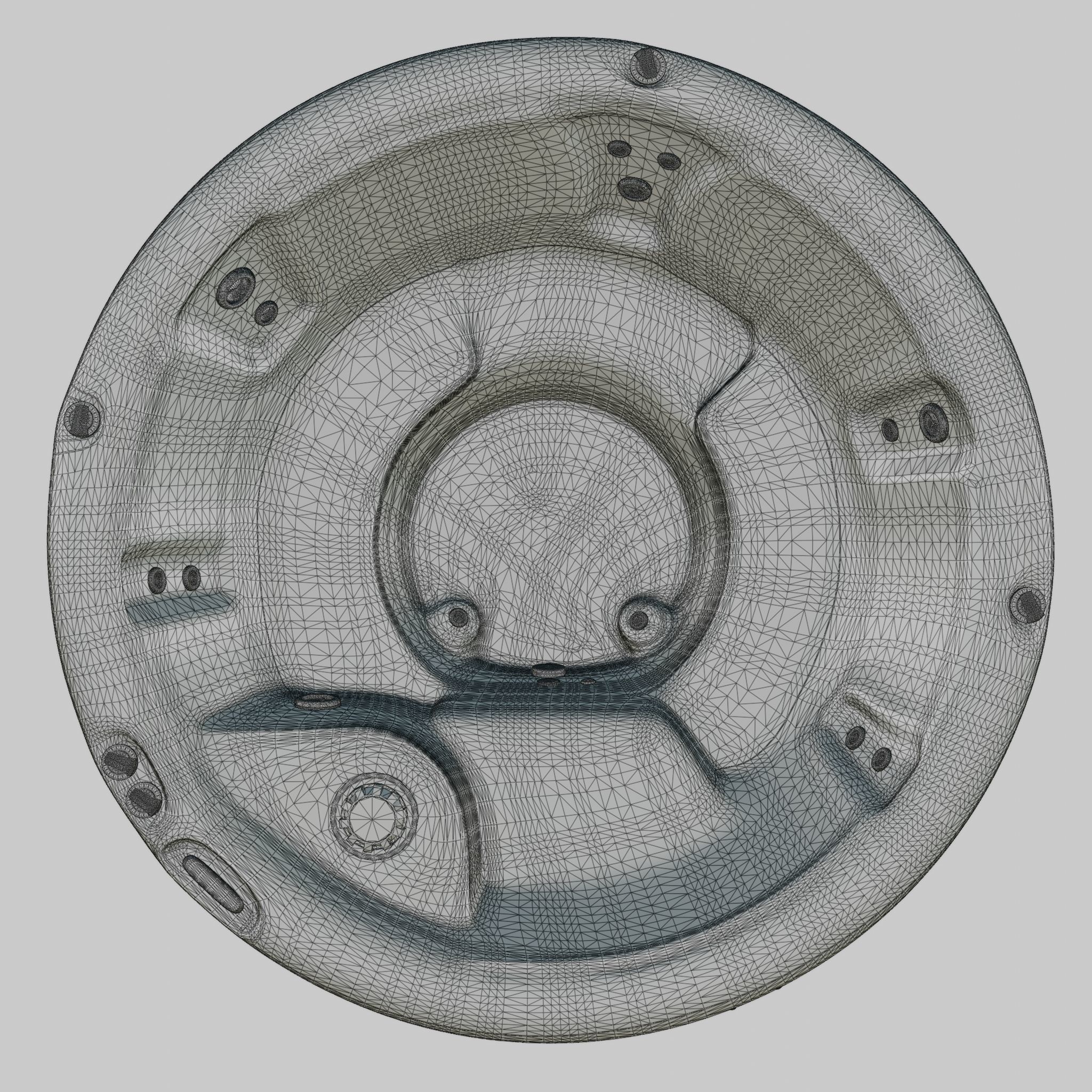 3D model of Hot Tub Jacuzzi Nordic Spas Crown All-In-110V Low-poly 3D model_7