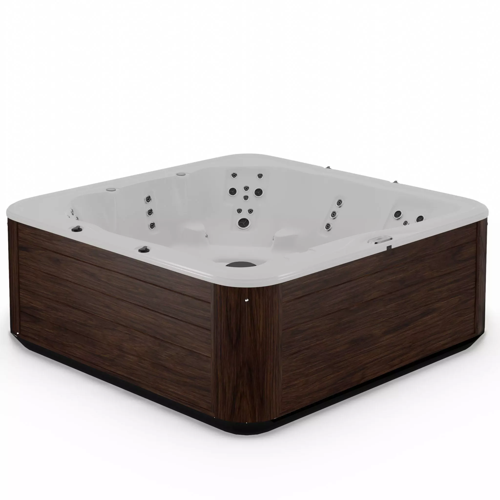 3D model of Hot Tub Jacuzzi Nordic Spas Encore LS Low-poly 3D model_0