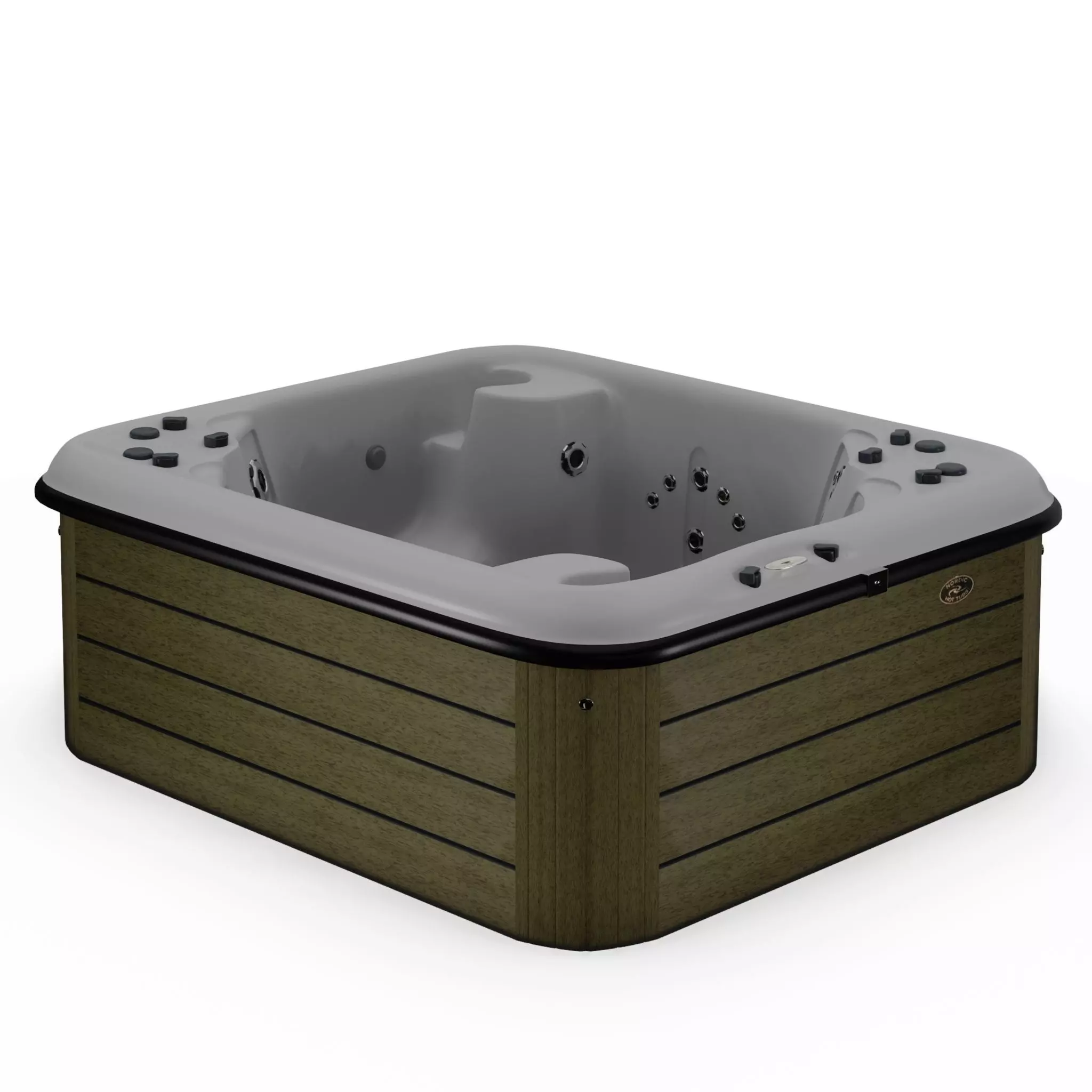 3D model of Hot Tub Jacuzzi Nordic Spas Rendezvous LS Low-poly 3D model_0