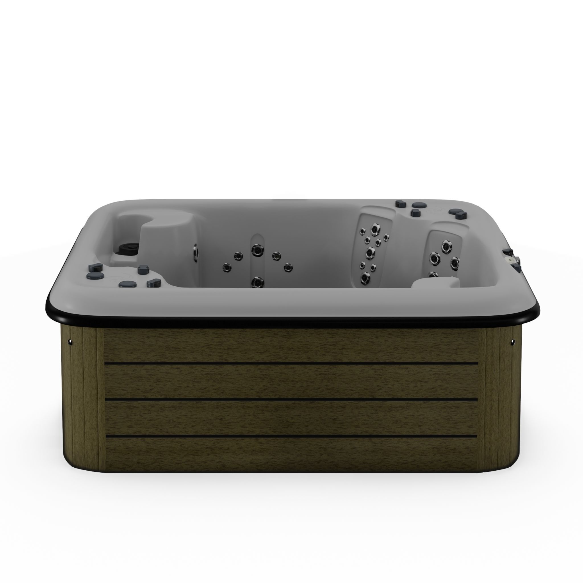 3D model of Hot Tub Jacuzzi Nordic Spas Rendezvous LS Low-poly 3D model_1