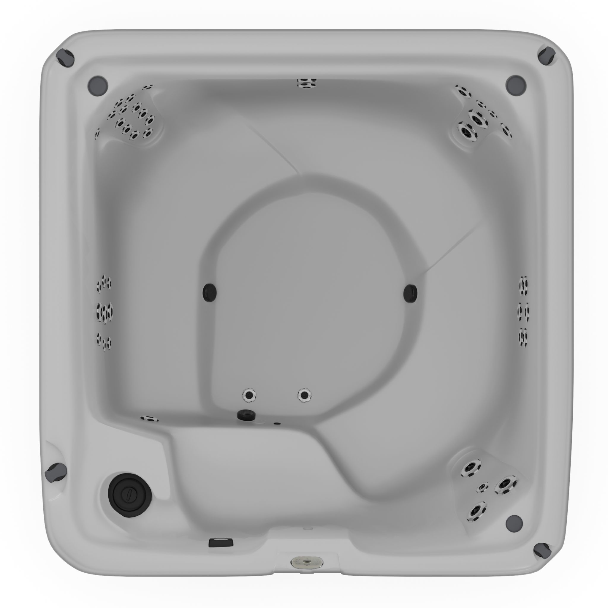 3D model of Hot Tub Jacuzzi Nordic Spas Escape LS Low-poly 3D model_3