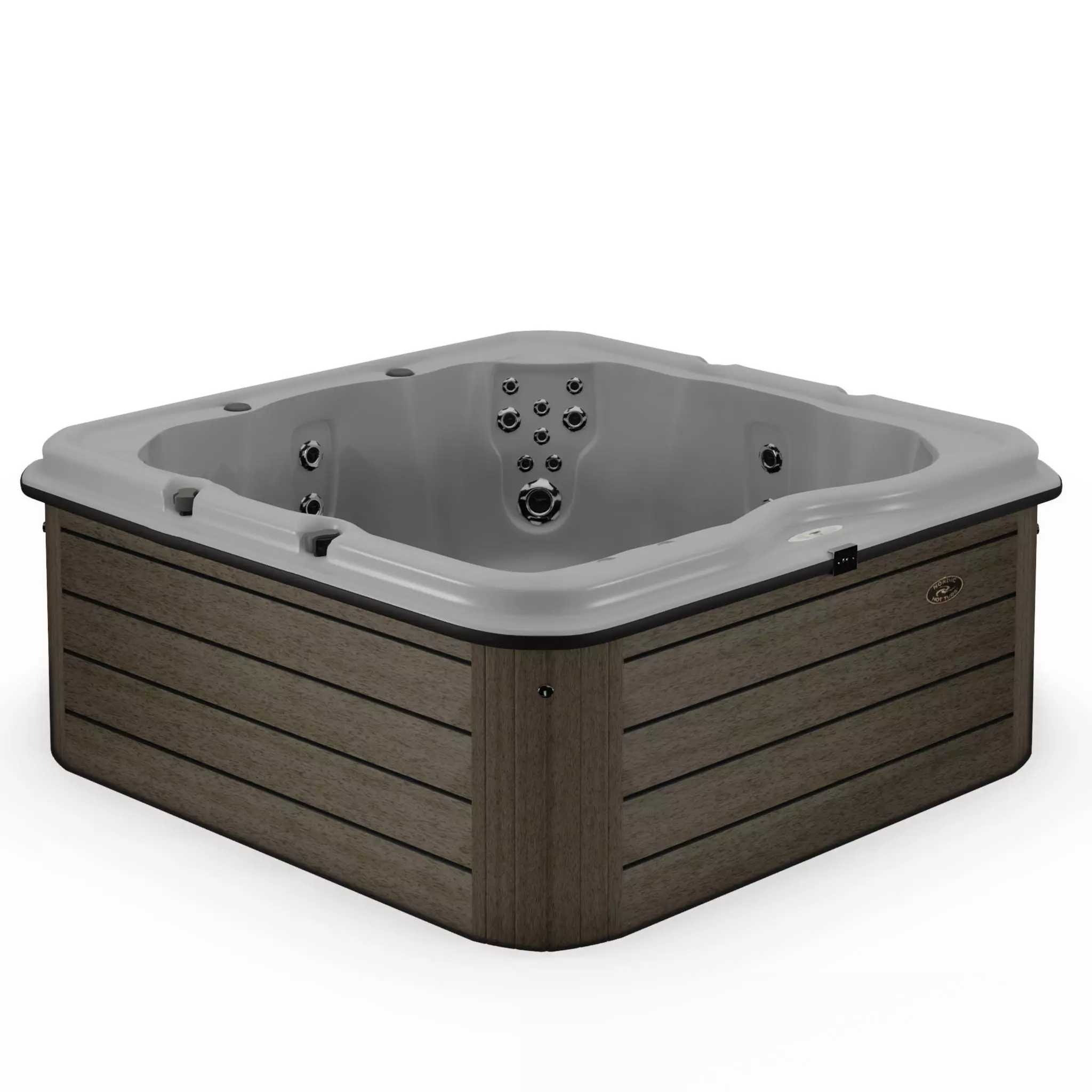 3D model of Hot Tub Jacuzzi Nordic Spas Jubilee SE Low-poly 3D model_0