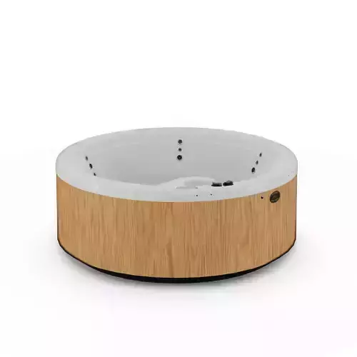 3D model of Hot Tub Jacuzzi Nordic Spas Impulse Low-poly 3D model