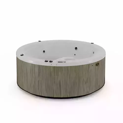3D model of Hot Tub Jacuzzi Nordic Spas Warrior XL All-In-110V Low-poly 3D model