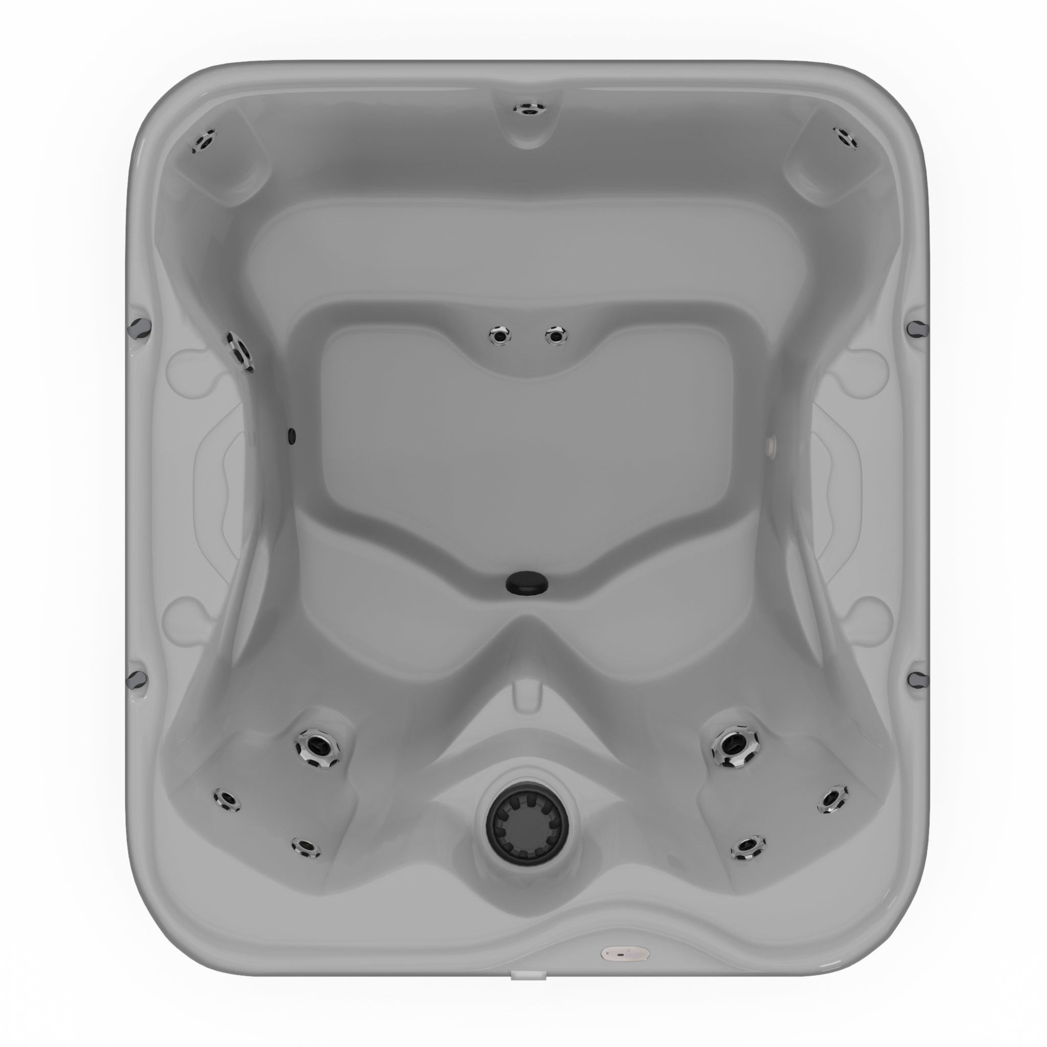 3D model of Hot Tub Jacuzzi Nordic Spas Retreat All-In-110V Low-poly 3D model_3