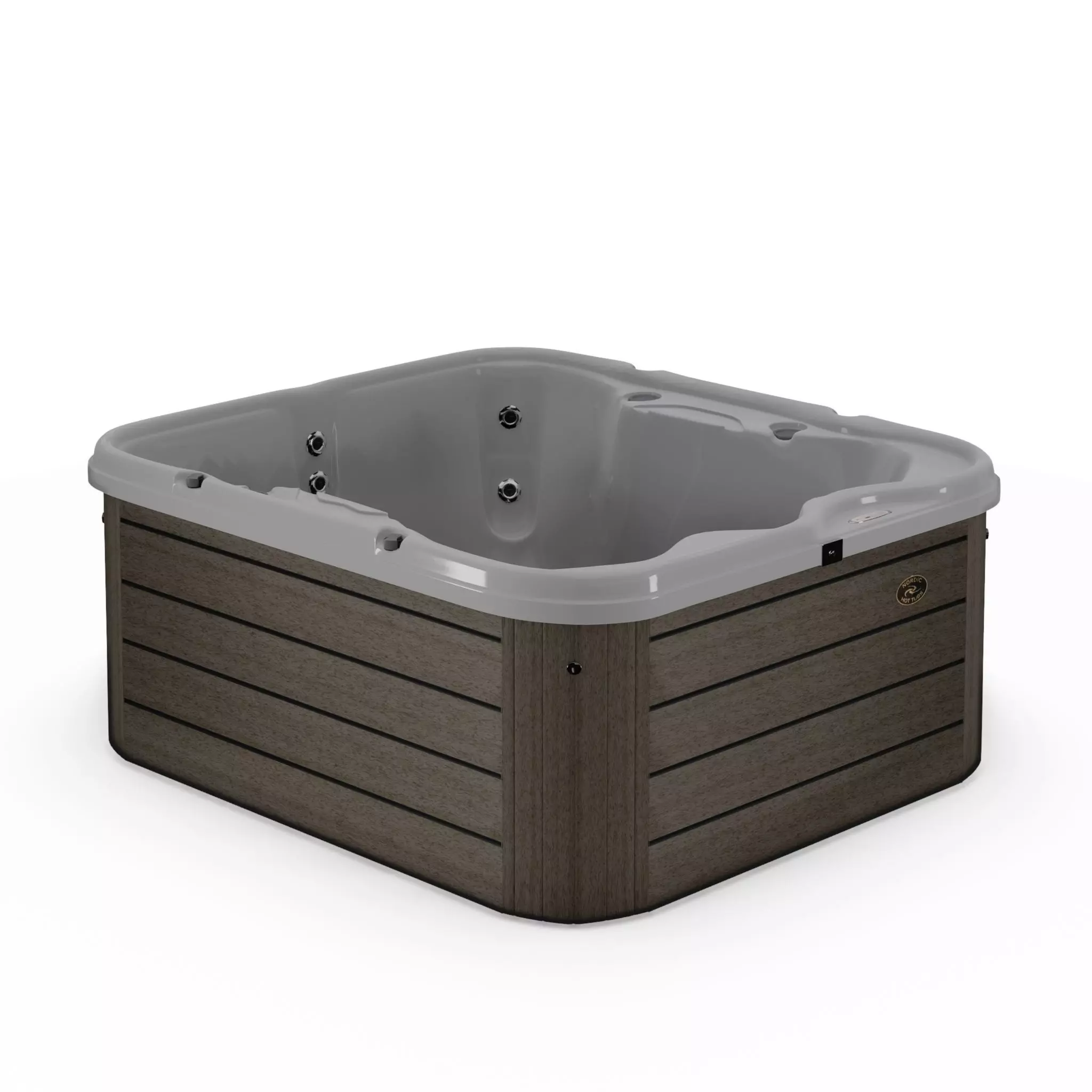 3D model of Hot Tub Jacuzzi Nordic Spas Retreat SE Low-poly 3D model_0