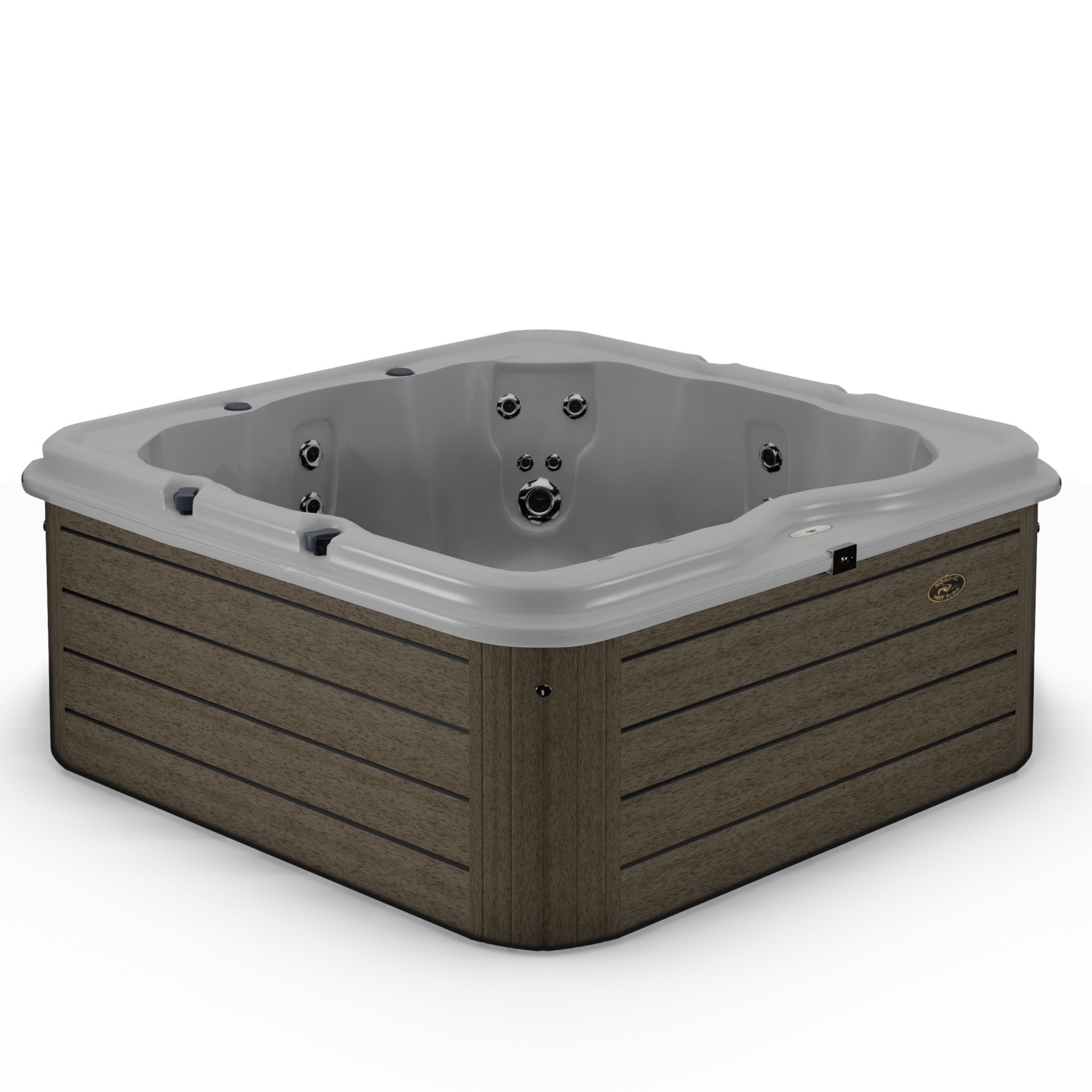 3D model of Hot Tub Jacuzzi Nordic Spas Jubilee MS Low-poly 3D model_2