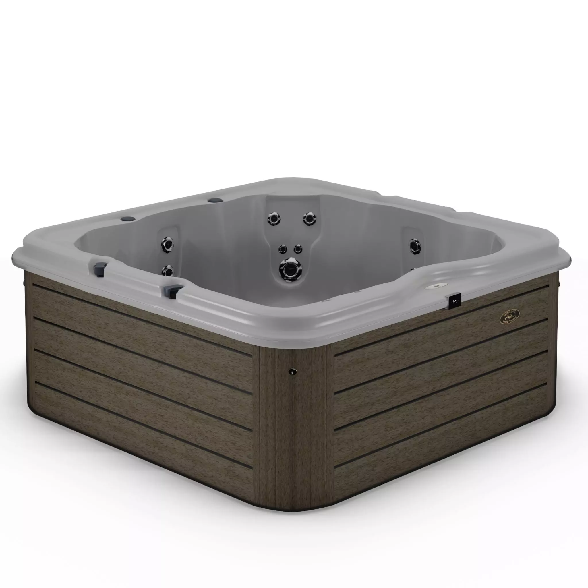 3D model of Hot Tub Jacuzzi Nordic Spas Jubilee MS Low-poly 3D model_0