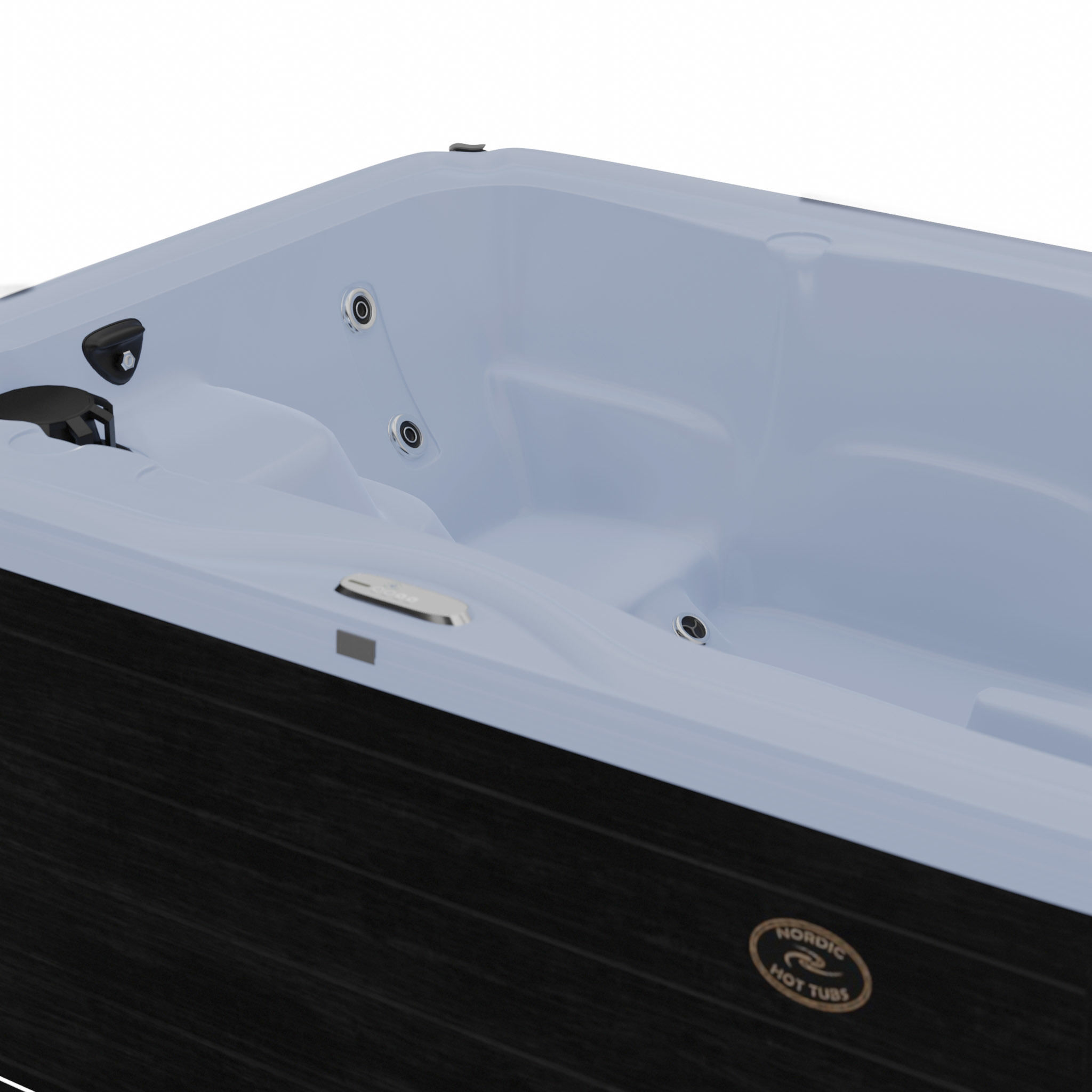 3D model of Hot Tub Jacuzzi Nordic Spas Stella MS Low-poly 3D model_1