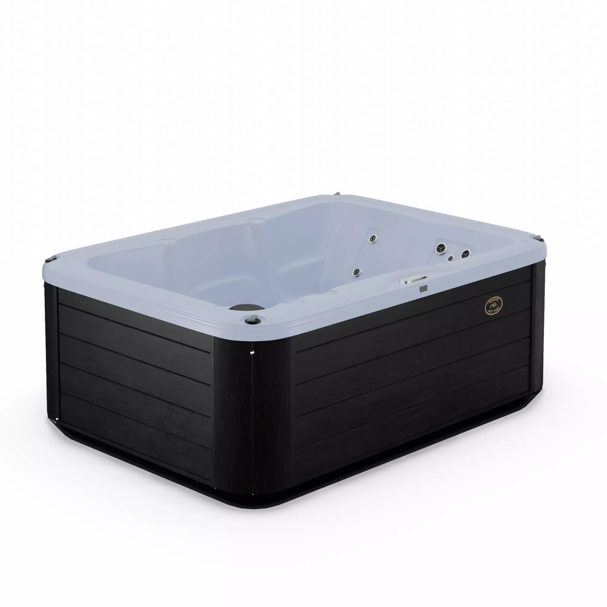 3D model of Hot Tub Jacuzzi Nordic Spas Stella MS Low-poly 3D model_0