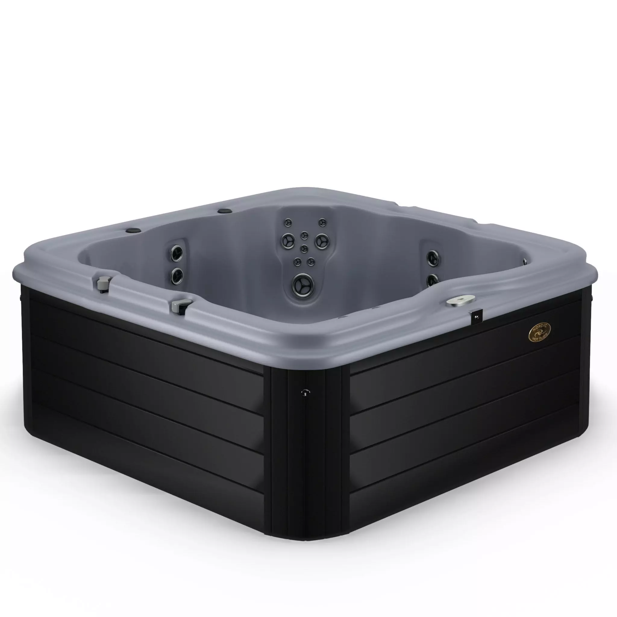 3D model of Hot Tub Jacuzzi Nordic Spas Jubilee LS Low-poly 3D model_0