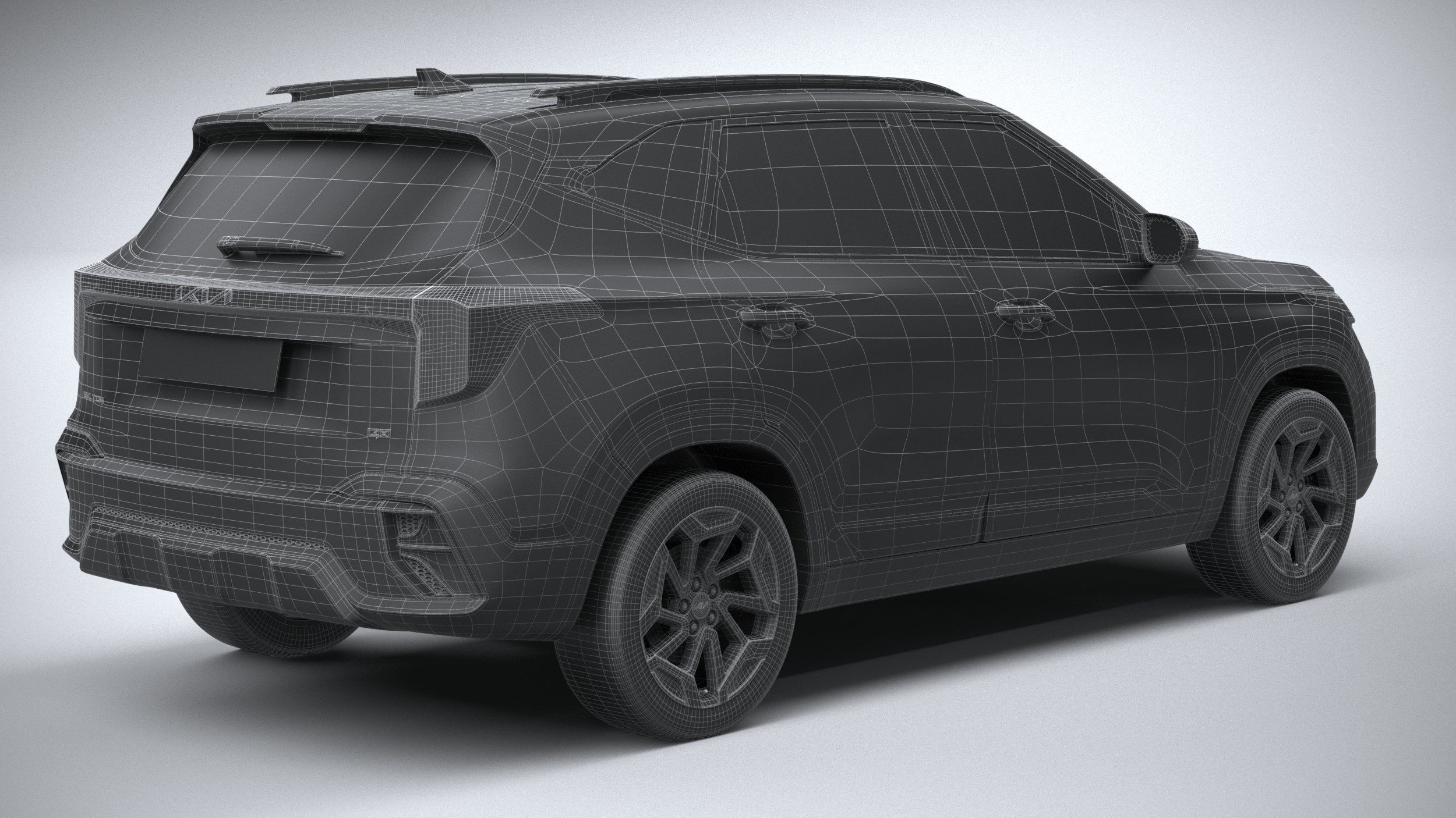 Kia Seltos 2024 3D model_29