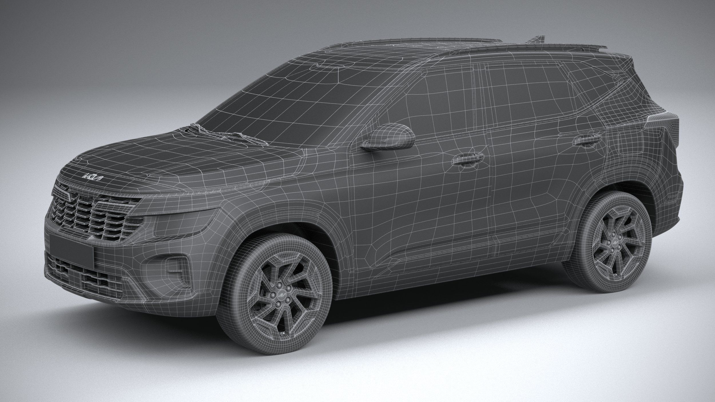 Kia Seltos 2024 3D model_28