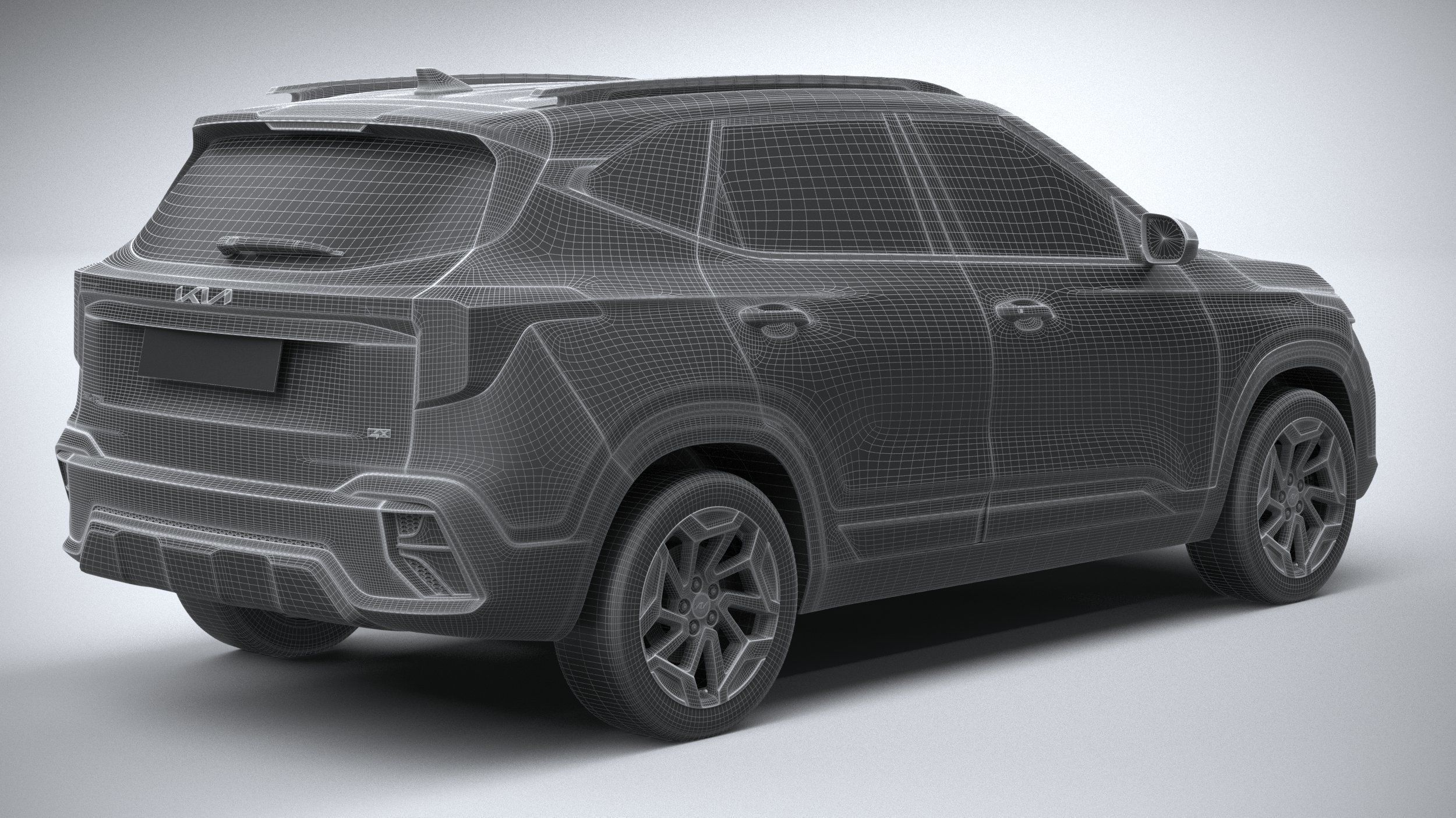 Kia Seltos 2024 3D model_27