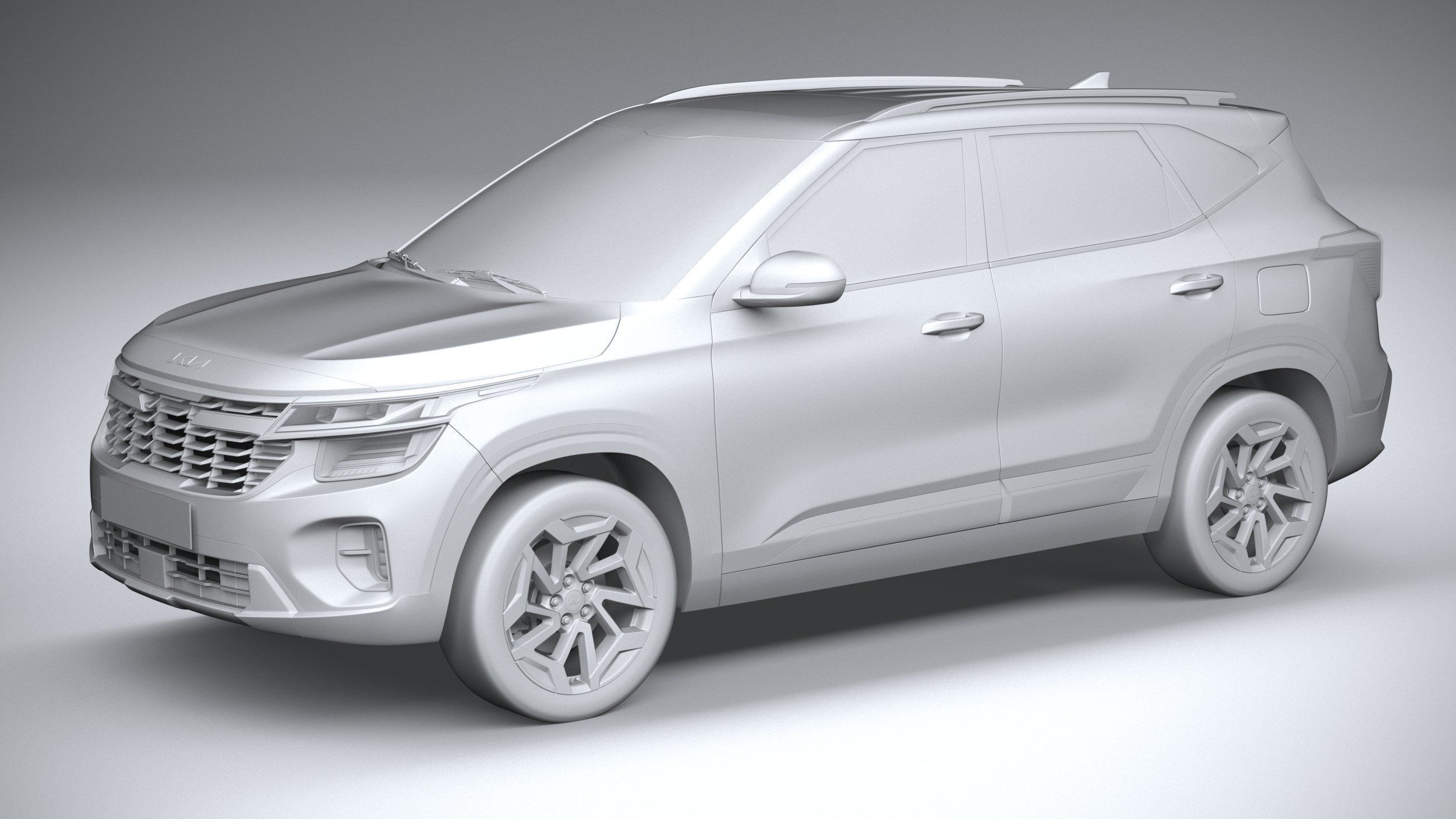 Kia Seltos 2024 3D model_19