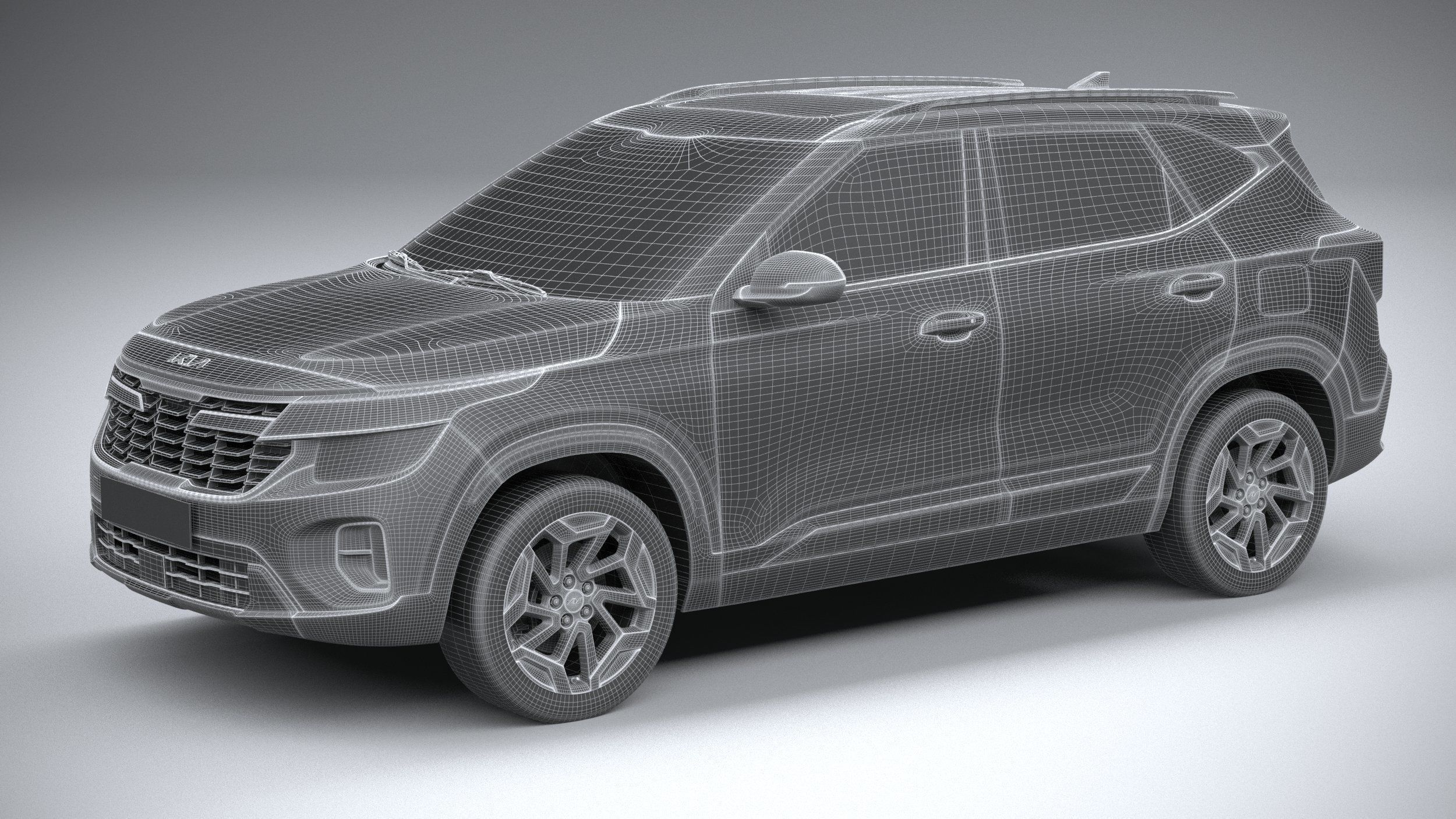 Kia Seltos 2024 3D model_26