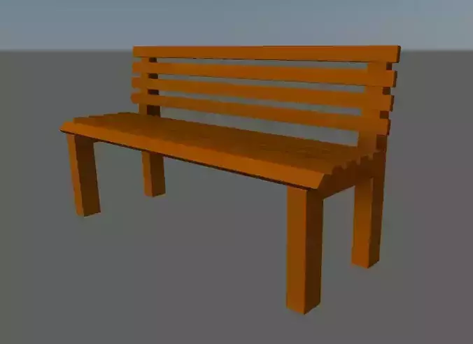 Cadeira de madeira Ripada