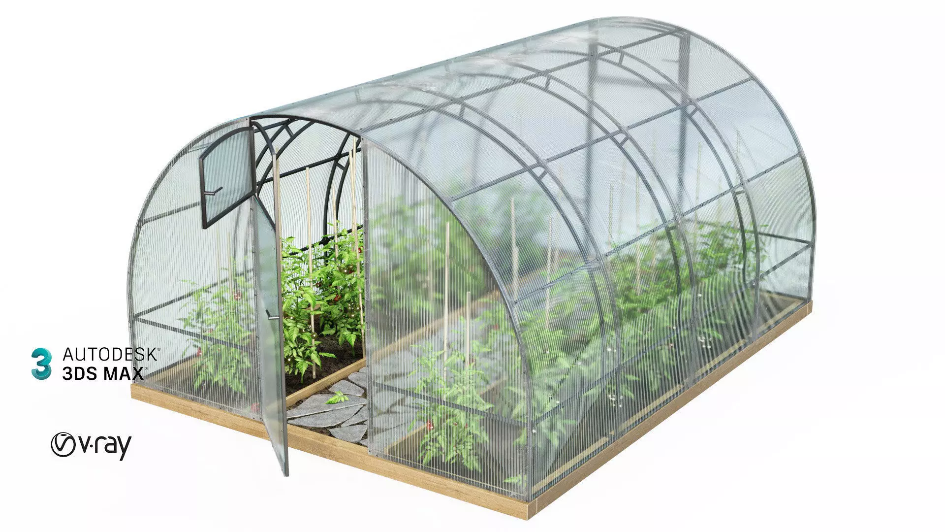 Greenhouse cyclos 3D model