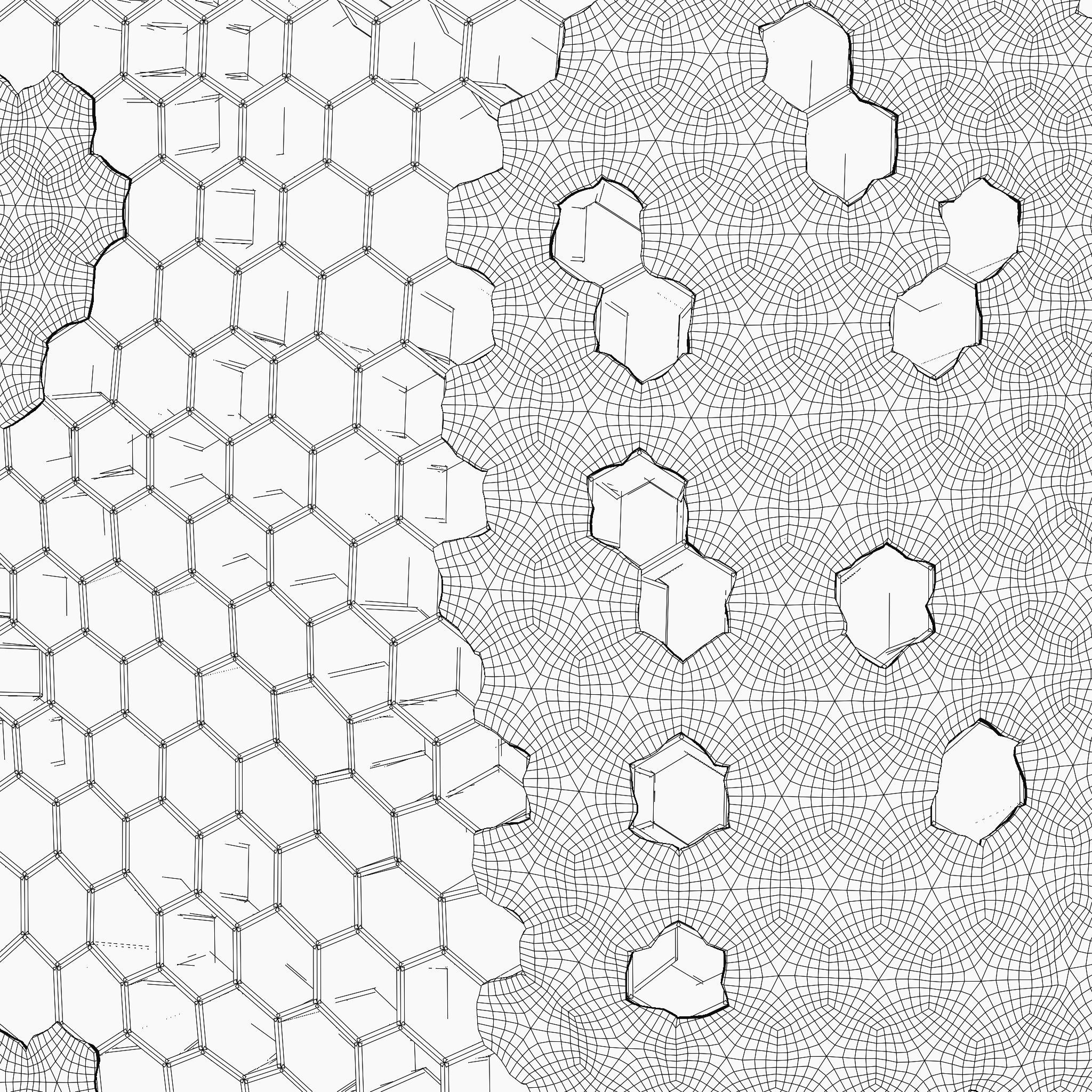 Procedural Beehive 3D model_12