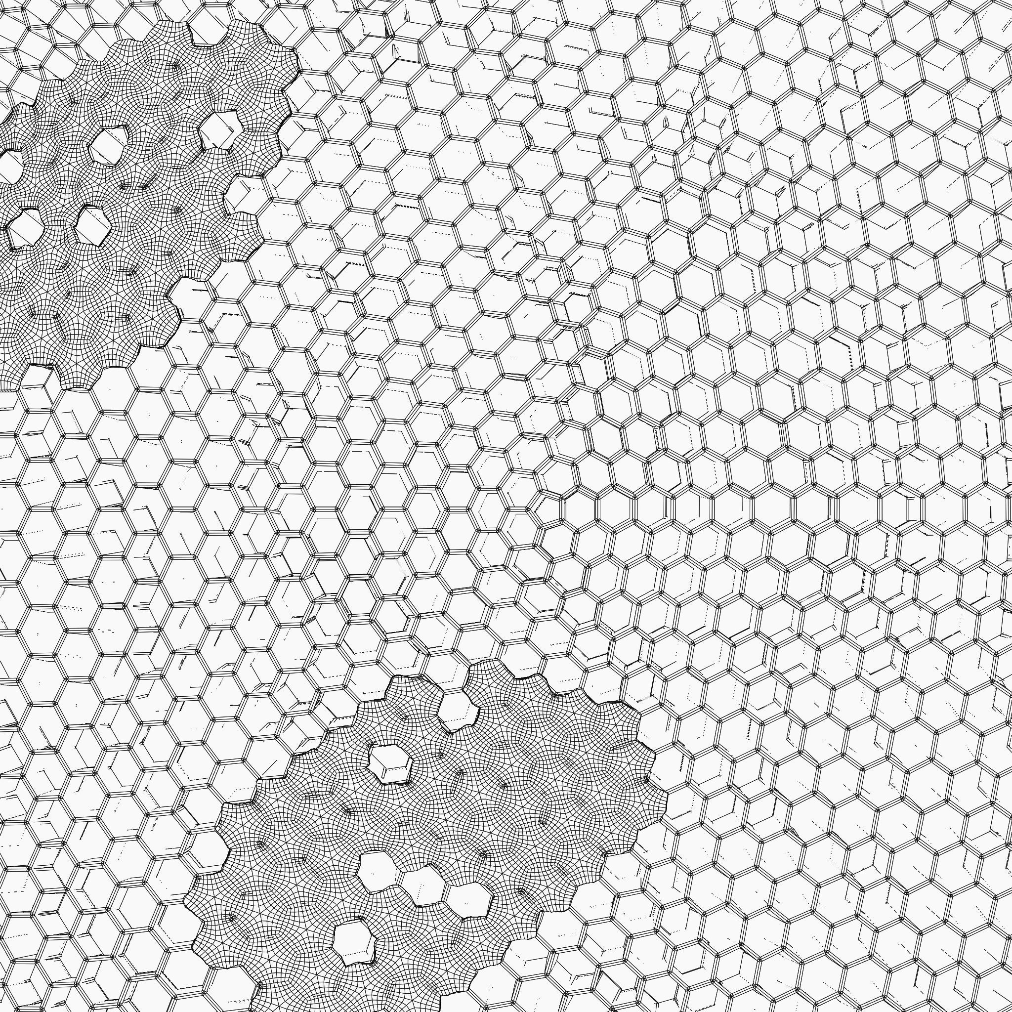 Procedural Beehive 3D model_7