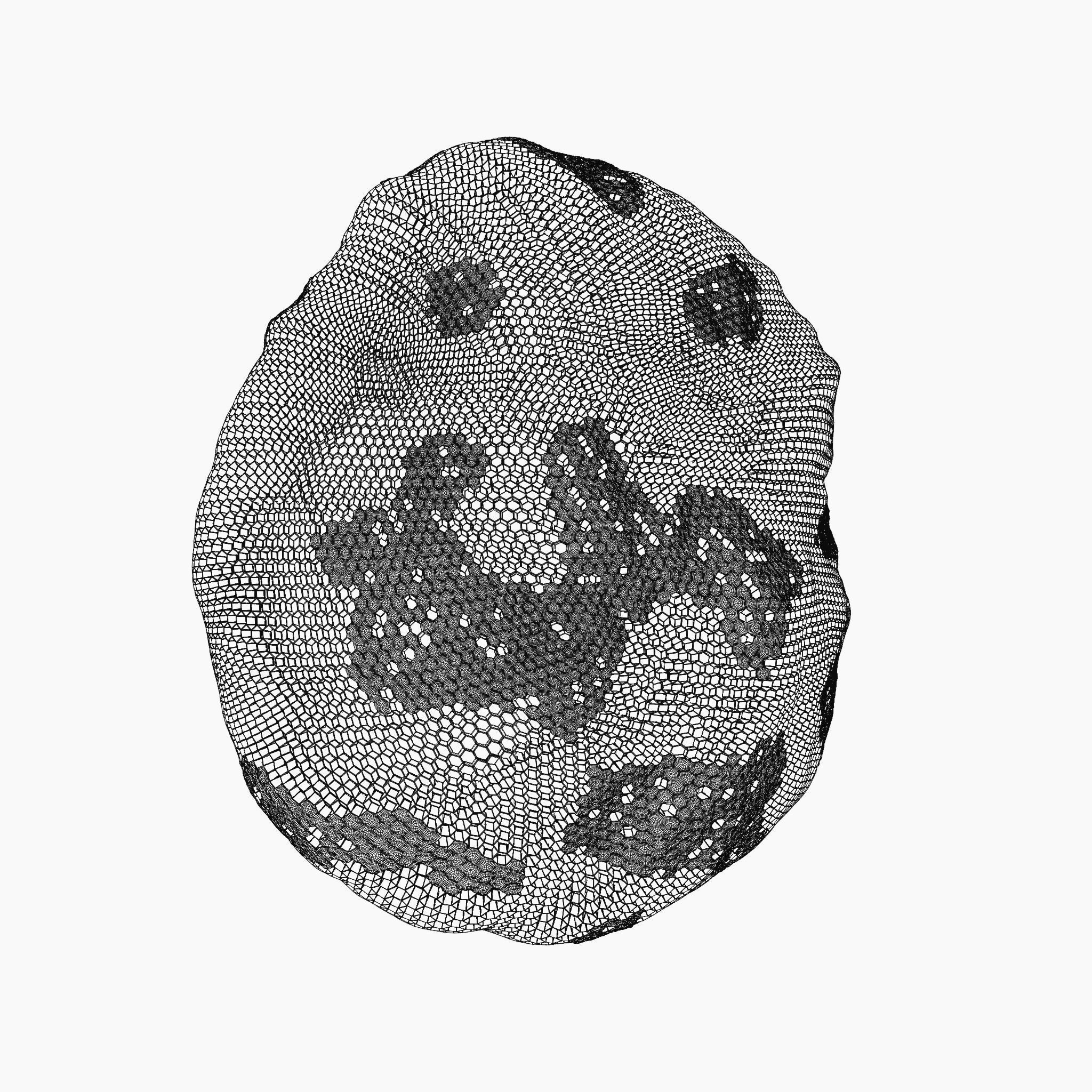 Procedural Beehive 3D model_3