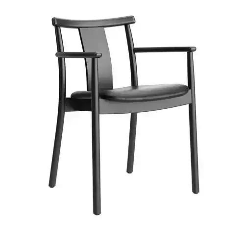 Merkur Dining Armchair Upholstered by Menu